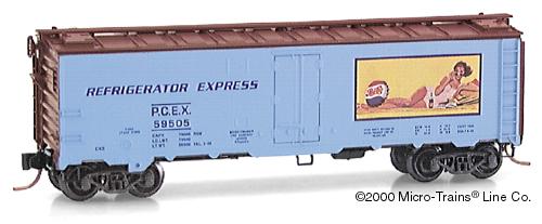 PCEX - Reefer - Pepsi - Micro-Trains 59550